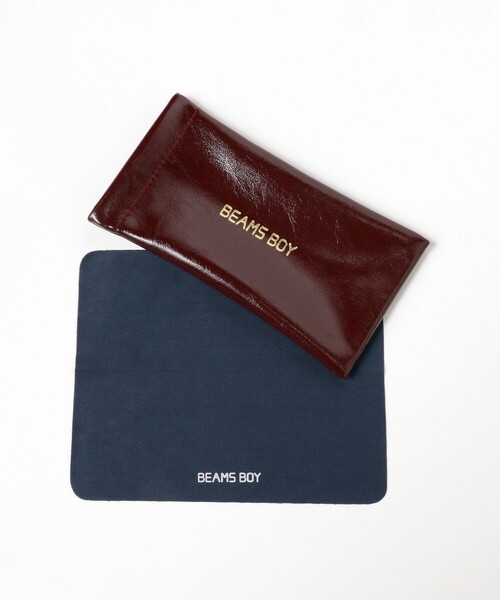 BEAMS BOY（ビームスボーイ）の「ボストン クリア レンズ メガネ 24FW（メガネ・レディース・ブラック/その他/ピンク/ベージュ・ONE SIZE）」の12枚目の写真