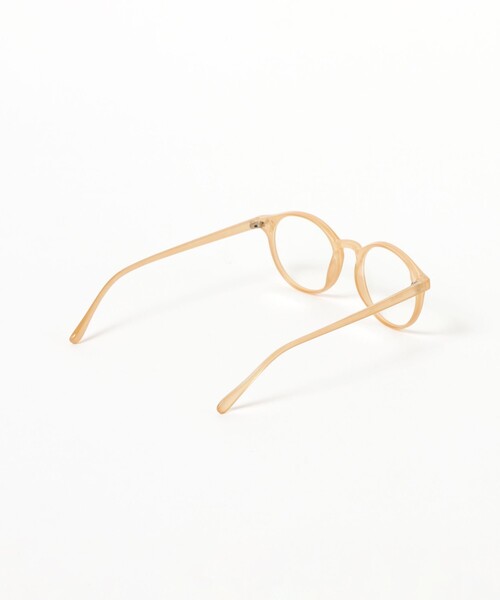 BEAMS BOY（ビームスボーイ）の「ボストン クリア レンズ メガネ 24FW（メガネ・レディース・ブラック/その他/ピンク/ベージュ・ONE SIZE）」の14枚目の写真