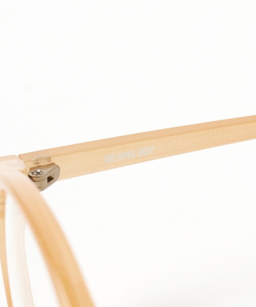 BEAMS BOY（ビームスボーイ）の「ボストン クリア レンズ メガネ 24FW（メガネ・レディース・ブラック/その他/ピンク/ベージュ・ONE SIZE）」の15枚目の写真