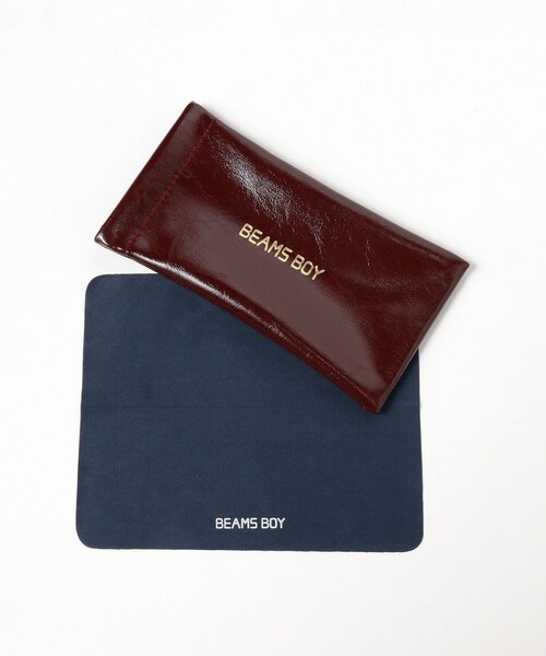 BEAMS BOY（ビームスボーイ）の「ボストン クリア レンズ メガネ 24FW（メガネ・レディース・ブラック/その他/ピンク/ベージュ・ONE SIZE）」の16枚目の写真