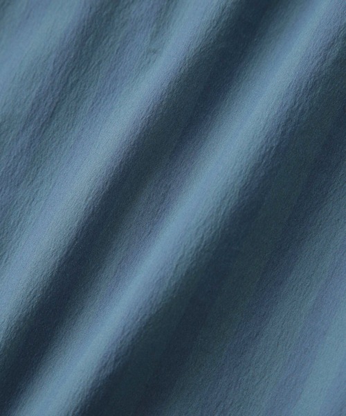 【セール】シャドーストライプハーフスリーブシャツ（シャツ/ブラウス）｜nano･universe（ナノユニバース）