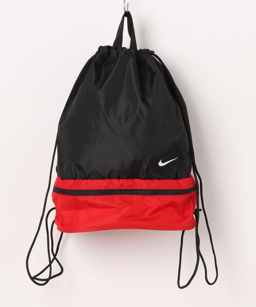 NIKE(ナイキ)の「【KIDS】【NIKE/ナイキ】2ルームプールバッグ(バックパック/リュック・キッズ・グレー/ブルー/ブラック・FREE)」の2枚目の写真