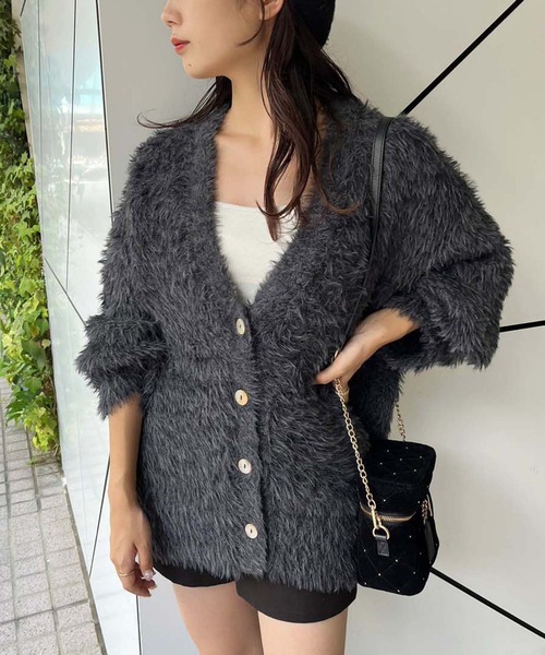 one after another NICE CLAUP(ワンアフターアナザーナイスクラップ)の「キルティングバニティショルダーバッグ/WEB限定アイテム(ショルダーバッグ・レディース・ブラック系その他/アイボリー系/ブラック/アイボリー/ブラック系その他2/ピンク/ベージュ・FREE)」の17枚目の写真