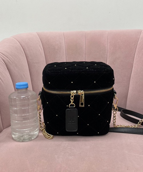 one after another NICE CLAUP(ワンアフターアナザーナイスクラップ)の「キルティングバニティショルダーバッグ/WEB限定アイテム(ショルダーバッグ・レディース・ブラック系その他/アイボリー系/ブラック/アイボリー/ブラック系その他2/ピンク/ベージュ・FREE)」の18枚目の写真