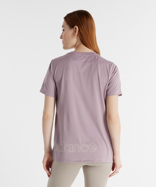 NEW BALANCE（ニューバランス）の「Seasonal グラフィックランショートスリーブTシャツ（Tシャツ/カットソー・レディース・ミント/ライトパープル・SMALL/MEDIUM/LARGE/X-LARGE）」の9枚目の写真