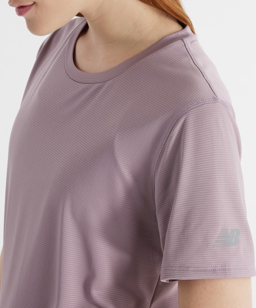 NEW BALANCE（ニューバランス）の「Seasonal グラフィックランショートスリーブTシャツ（Tシャツ/カットソー・レディース・ミント/ライトパープル・SMALL/MEDIUM/LARGE/X-LARGE）」の10枚目の写真