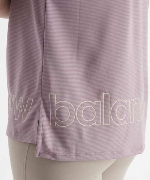 NEW BALANCE（ニューバランス）の「Seasonal グラフィックランショートスリーブTシャツ（Tシャツ/カットソー・レディース・ミント/ライトパープル・SMALL/MEDIUM/LARGE/X-LARGE）」の11枚目の写真