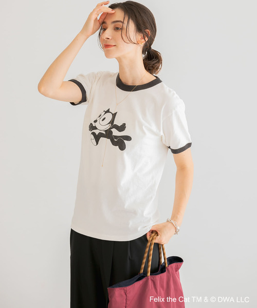 GOOD ROCK SPEED（グッドロックスピード）の「『別注』GOOD ROCK SPEED×UR　/ FELIX / T-SHIRTS 4（Tシャツ/カットソー・レディース・ホワイト・FREE）」の9枚目の写真