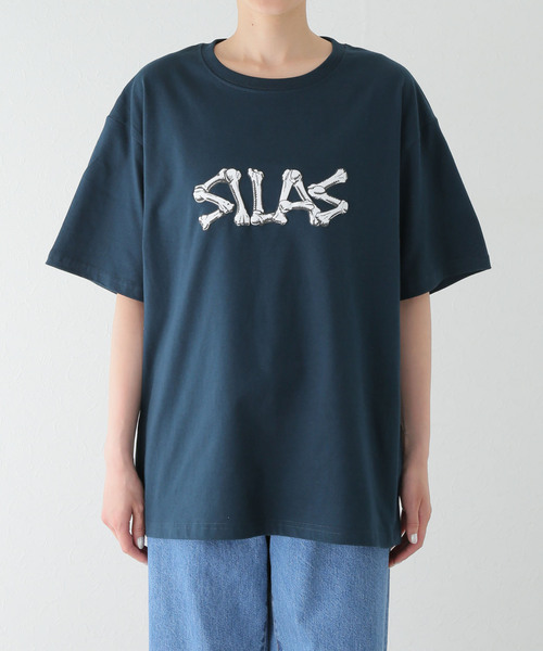SILAS(サイラス)の「SILAS BONES S/S TEE 110242011033(Tシャツ/カットソー・レディース・ネイビー・MEDIUM)」の5枚目の写真
