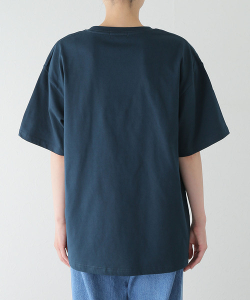 SILAS(サイラス)の「SILAS BONES S/S TEE 110242011033(Tシャツ/カットソー・レディース・ネイビー・MEDIUM)」の7枚目の写真