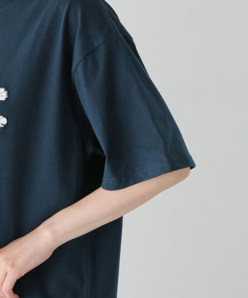 SILAS(サイラス)の「SILAS BONES S/S TEE 110242011033(Tシャツ/カットソー・レディース・ネイビー・MEDIUM)」の10枚目の写真