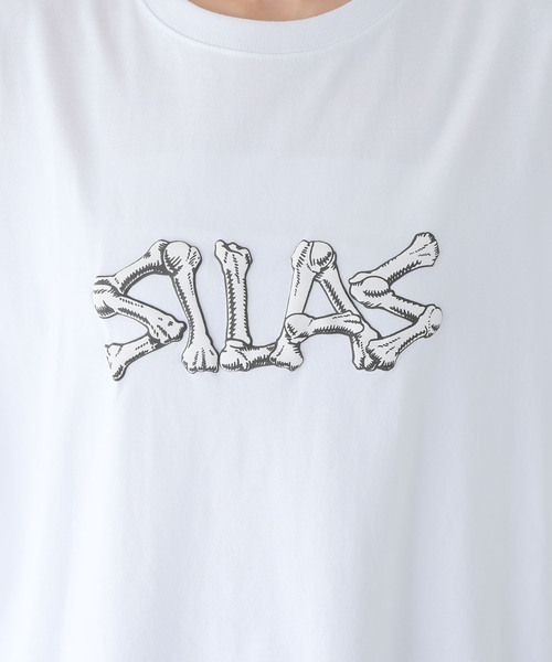 SILAS(サイラス)の「SILAS BONES S/S TEE 110242011033(Tシャツ/カットソー・レディース・ネイビー・MEDIUM)」の12枚目の写真