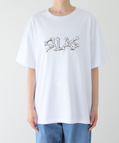 SILAS(サイラス)の「SILAS BONES S/S TEE 110242011033(Tシャツ/カットソー・レディース・ネイビー・MEDIUM)」の18枚目の写真