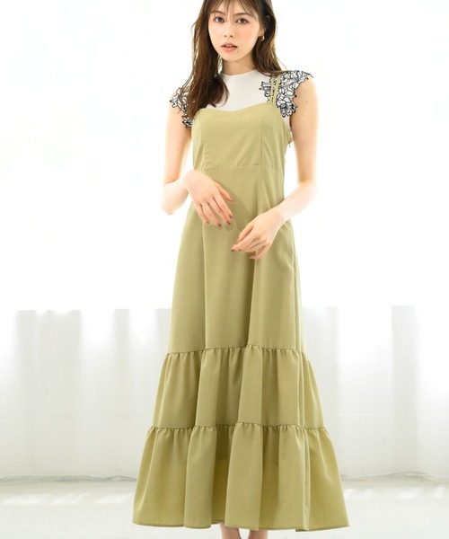 MISCH MASCH(ミッシュマッシュ)の「レースフレンチスリーブニット/MM438301(ニット/セーター・レディース・ホワイト/ベージュ/ブラック・フリ-)」の15枚目の写真