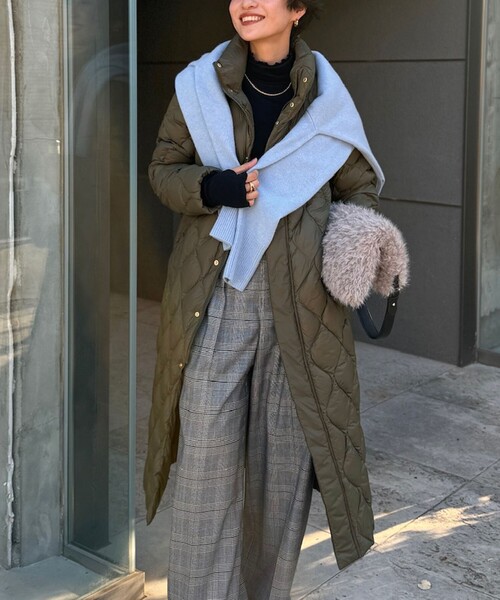 【TAION/タイオン】ヘチマキルトロング ダウンジャケット　ノーリーズ ノーリーズ NOLLEY'S ◇【WEB限定】【TAION/タイオン】ヘチマ