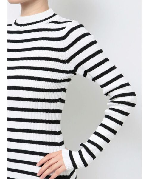 GYDA（ジェイダ）の「【ZOZO限定】ボトルネックリブニットワンピース（ワンピース・レディース・ブラック/その他1・FREE）」の8枚目の写真