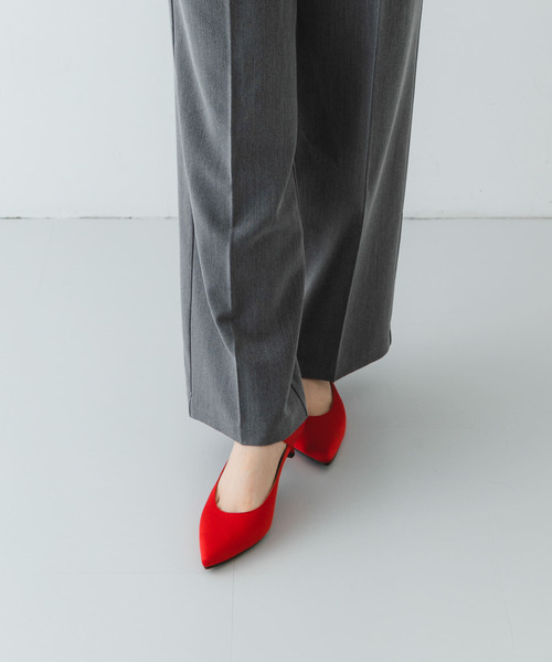 RODE SKO（ロデスコ）の「『MADE IN JAPAN』プチリボンミュール（パンプス・レディース・レッド/ブラック・38/37）」の9枚目の写真
