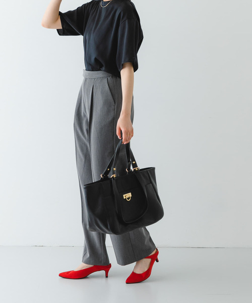 RODE SKO（ロデスコ）の「『MADE IN JAPAN』プチリボンミュール（パンプス・レディース・レッド/ブラック・38/37）」の11枚目の写真