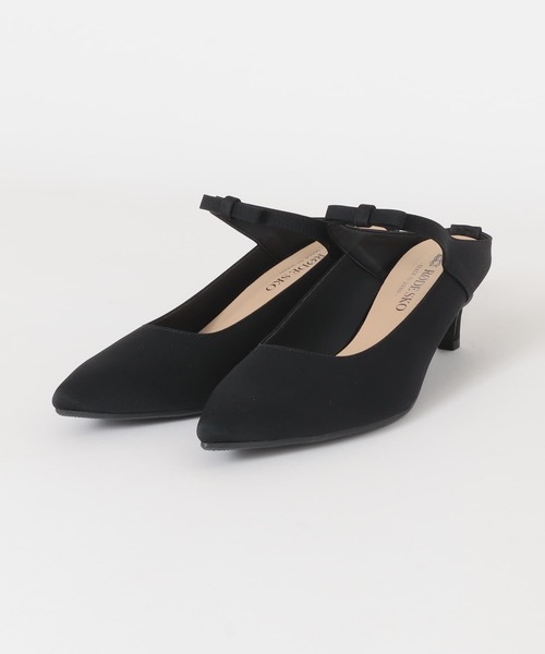 RODE SKO（ロデスコ）の「『MADE IN JAPAN』プチリボンミュール（パンプス・レディース・レッド/ブラック・38/37）」の15枚目の写真