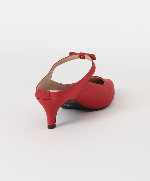 RODE SKO（ロデスコ）の「『MADE IN JAPAN』プチリボンミュール（パンプス・レディース・レッド/ブラック・38/37）」の18枚目の写真