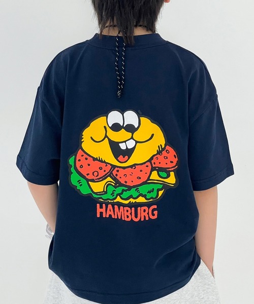 PEANUTS BOY(ピーナッツボーイ)の「【PEANUTS BOY】プリントTシャツ(Tシャツ/カットソー・レディース・ネイビー/ホワイト・SMALL)」の5枚目の写真