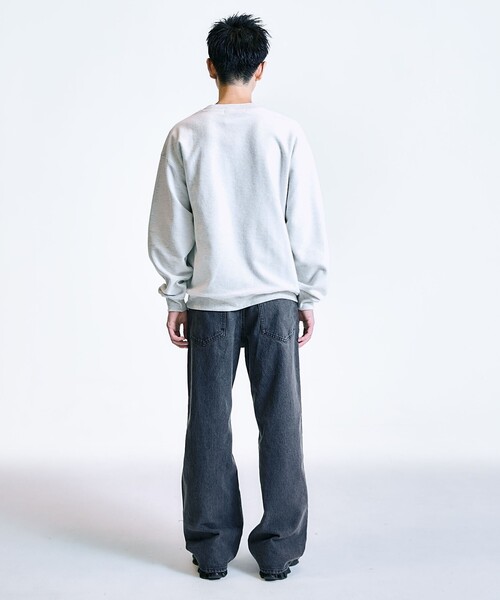 City Ambient Products(シティアンビエントプロダクツ)の「City Ambient Products: ロゴ プリント リバース スウェット(スウェット・メンズ・ナチュラル/ヘザーグレー/オートミール/ブラック・SMALL/LARGE/MEDIUM)」の22枚目の写真