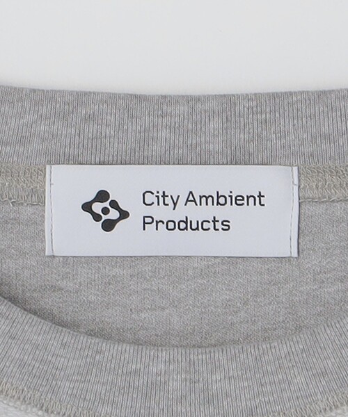 City Ambient Products(シティアンビエントプロダクツ)の「City Ambient Products: ロゴ プリント リバース スウェット(スウェット・メンズ・ナチュラル/ヘザーグレー/オートミール/ブラック・SMALL/LARGE/MEDIUM)」の7枚目の写真