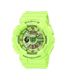 BABY-G（ベイビージー）の「BA-110シリーズ / BA-110YK-3AJF（アナログ腕時計・レディース）」