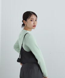 N.（N. Natural Beauty Basic） | ◆サテンミニバッグ(ハンドバッグ)