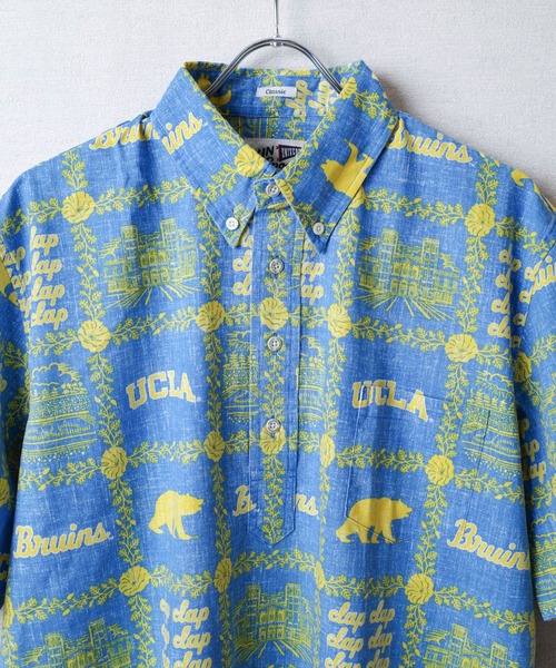 reyn spooner(レインスプーナー)の「【T4】【REYN SPOONER / レインスプーナー】UCLA PULLOVER SHIRT(シャツ/ブラウス・メンズ・ブルー・SMALL/MEDIUM/LARGE)」の12枚目の写真