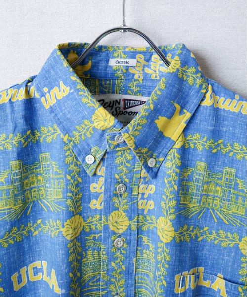 reyn spooner(レインスプーナー)の「【T4】【REYN SPOONER / レインスプーナー】UCLA PULLOVER SHIRT(シャツ/ブラウス・メンズ・ブルー・SMALL/MEDIUM/LARGE)」の13枚目の写真