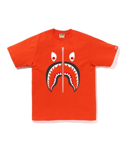 A BATHING APE(アベイシングエイプ)の「MAD SHARK TEE(Tシャツ/カットソー・メンズ・ホワイト/ブラウン/ベージュ/オレンジ/ブラック/ブルー・X-LARGE/LARGE/MEDIUM/XX-LARGE/SMALL)」の6枚目の写真