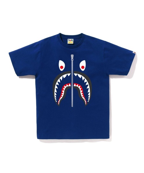 A BATHING APE(アベイシングエイプ)の「MAD SHARK TEE(Tシャツ/カットソー・メンズ・ホワイト/ブラウン/ベージュ/オレンジ/ブラック/ブルー・X-LARGE/LARGE/MEDIUM/XX-LARGE/SMALL)」の5枚目の写真