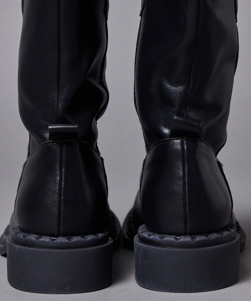 manana suerte（マニャーナスエルテ）の「ミドルブーツ（ブーツ・レディース・ブラック・SMALL/MEDIUM/LARGE）」の4枚目の写真