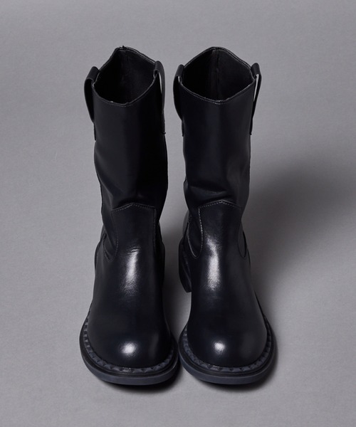 manana suerte（マニャーナスエルテ）の「ミドルブーツ（ブーツ・レディース・ブラック・SMALL/MEDIUM/LARGE）」の7枚目の写真