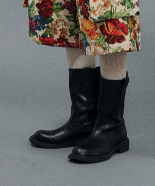 manana suerte（マニャーナスエルテ）の「ミドルブーツ（ブーツ・レディース・ブラック・SMALL/MEDIUM/LARGE）」の5枚目の写真