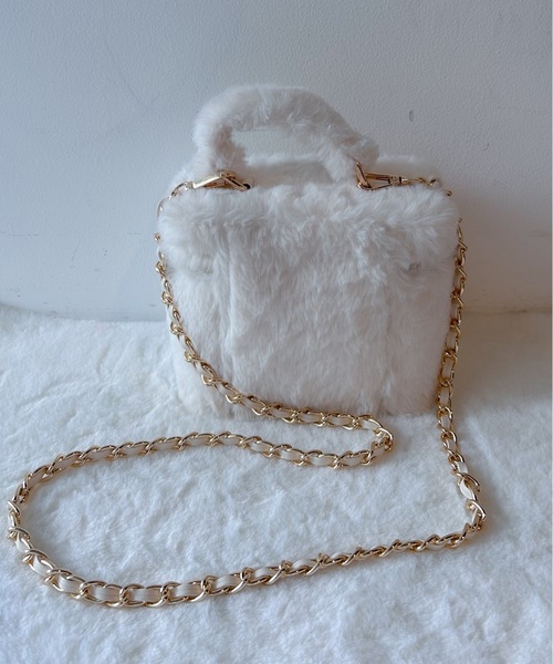 one wayザッカ(ワンウェイザッカ)の「バニティファーバッグ(ショルダーバッグ・レディース・ブルー/アイボリー/ピンク・FREE)」の15枚目の写真