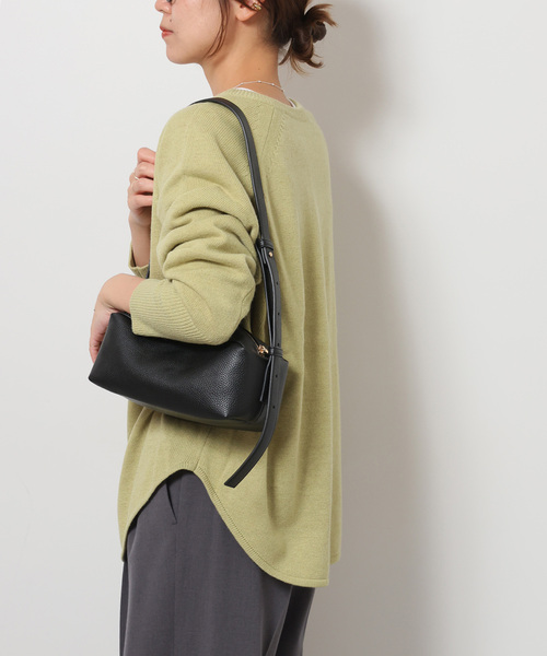 JOURNAL STANDARD relume（ジャーナルスタンダード　レリューム）の「《追加》ウールミックス2wayビッグプルオーバー（ニット/セーター・レディース・チャコールグレー/グレー/アイボリー/ライトグレー/モスグリーン/レッド・FREE）」の20枚目の写真