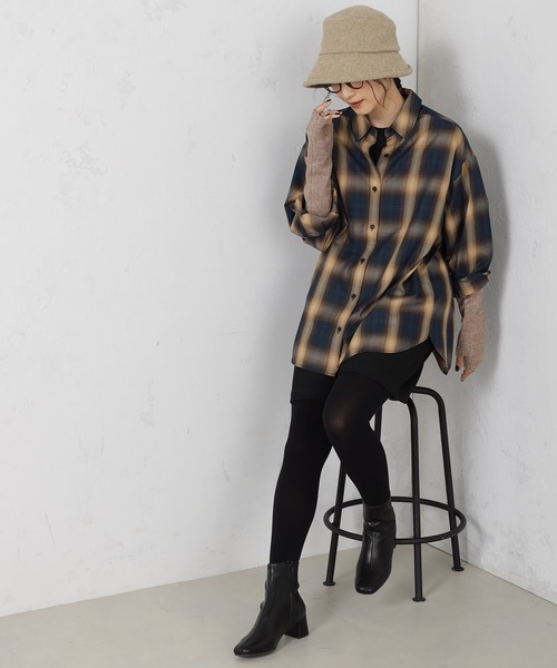 FOUND GOOD（ファウンドグッド）の「アッタカハット（ハット・レディース・ブラック/グレー系5/ブラウン系8/ベージュ/レッド系5/グレー系8・FREE）」の16枚目の写真