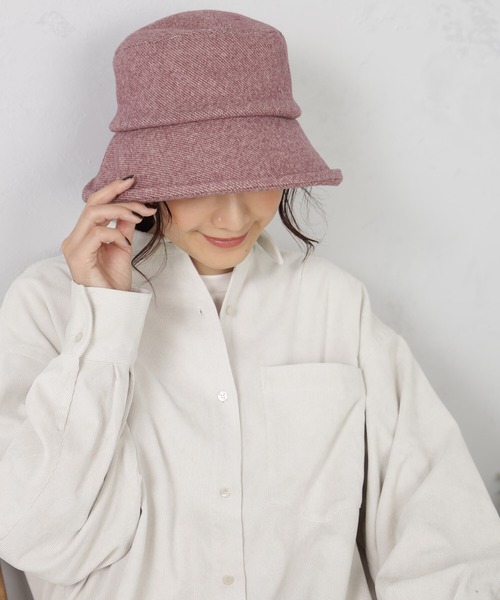 FOUND GOOD（ファウンドグッド）の「アッタカハット（ハット・レディース・ブラック/グレー系5/ブラウン系8/ベージュ/レッド系5/グレー系8・FREE）」の17枚目の写真