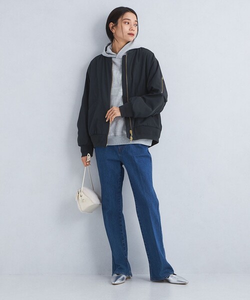 【セール】［size SHORTあり］リバーシブル MA-1 ブルゾン -ウォッシャブル・撥水-（MA-1）｜green label relaxing（グリーンレーベルリラクシング）