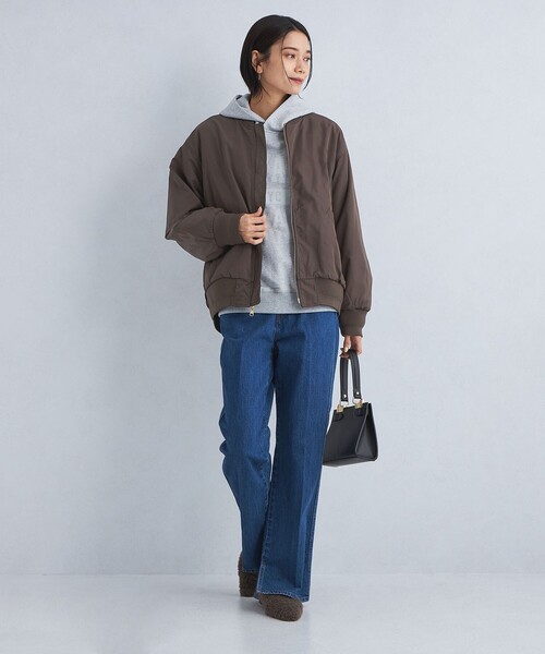 【セール】［size SHORTあり］リバーシブル MA-1 ブルゾン -ウォッシャブル・撥水-（MA-1）｜green label relaxing（グリーンレーベルリラクシング）