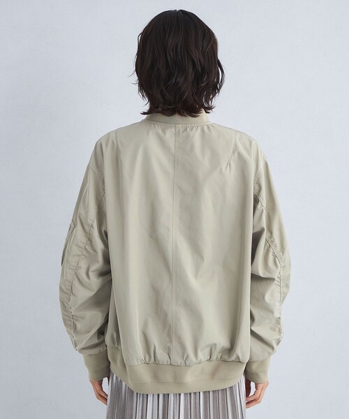 【セール】［size SHORTあり］リバーシブル MA-1 ブルゾン -ウォッシャブル・撥水-（MA-1）｜green label relaxing（グリーンレーベルリラクシング）