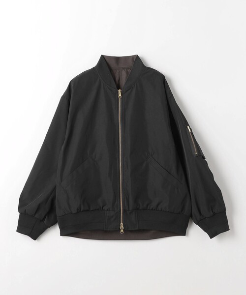 【セール】［size SHORTあり］リバーシブル MA-1 ブルゾン -ウォッシャブル・撥水-（MA-1）｜green label relaxing（グリーンレーベルリラクシング）