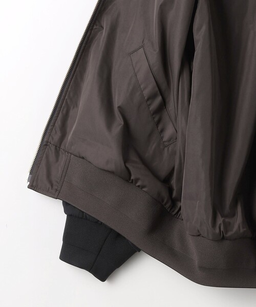 【セール】［size SHORTあり］リバーシブル MA-1 ブルゾン -ウォッシャブル・撥水-（MA-1）｜green label relaxing（グリーンレーベルリラクシング）