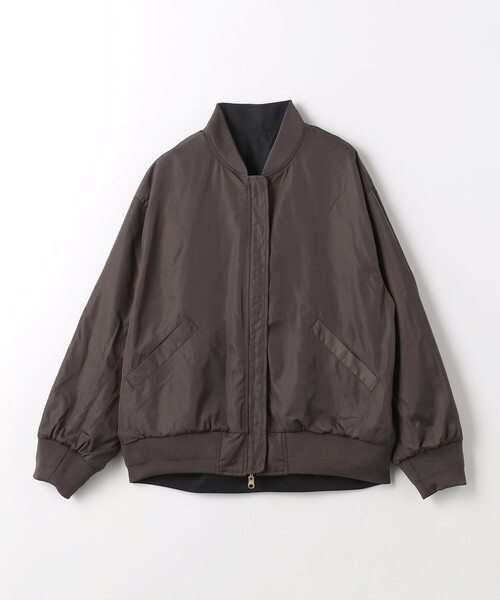 【セール】［size SHORTあり］リバーシブル MA-1 ブルゾン -ウォッシャブル・撥水-（MA-1）｜green label relaxing（グリーンレーベルリラクシング）