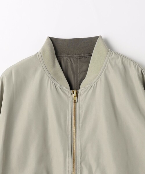 【セール】［size SHORTあり］リバーシブル MA-1 ブルゾン -ウォッシャブル・撥水-（MA-1）｜green label relaxing（グリーンレーベルリラクシング）