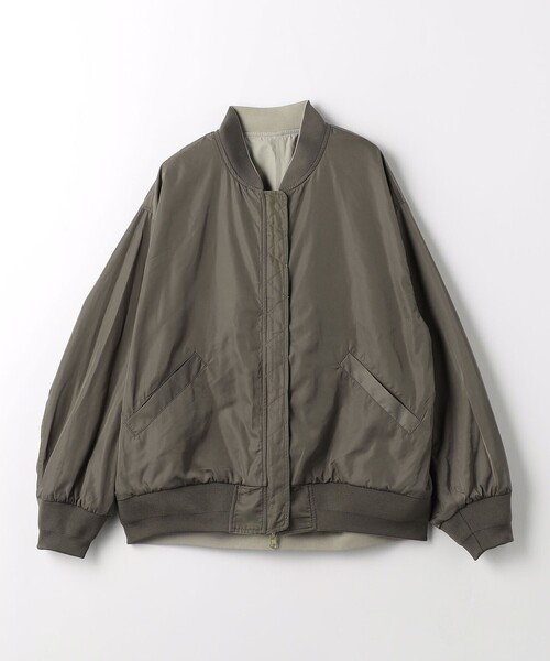 【セール】［size SHORTあり］リバーシブル MA-1 ブルゾン -ウォッシャブル・撥水-（MA-1）｜green label relaxing（グリーンレーベルリラクシング）