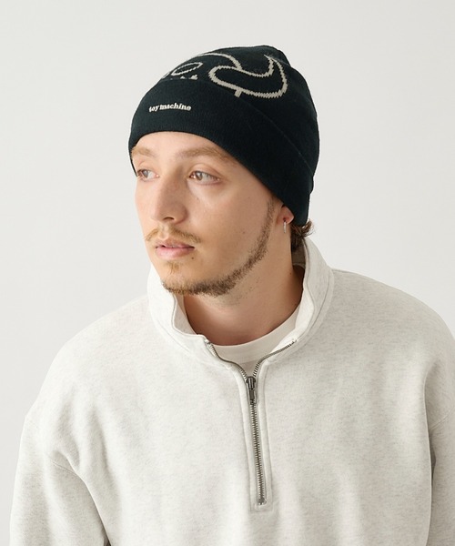 TOY MACHINE(トイ マシーン)の「TOY MACHINE/トイマシーン ビーニー TMC 2WAY BIG MONSTER 244045002(ニットキャップ/ビーニー・メンズ・ブラック/オレンジ/グリーン・FREE)」の8枚目の写真