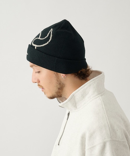 TOY MACHINE(トイ マシーン)の「TOY MACHINE/トイマシーン ビーニー TMC 2WAY BIG MONSTER 244045002(ニットキャップ/ビーニー・メンズ・ブラック/オレンジ/グリーン・FREE)」の9枚目の写真